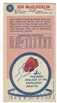 1969 Topps Basketball #14 Jon McGlocklin - Milwaukee Bucks RC